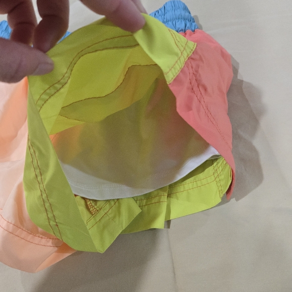 Free People FP Movement Invigorate Shorts Color-Block Lime Combo Size XS - Picture 5 of 5